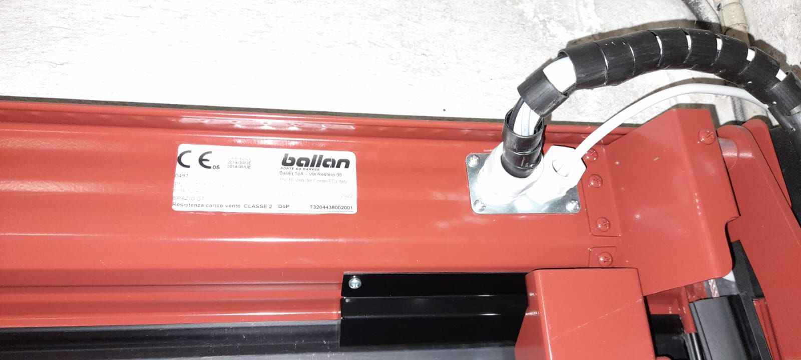 basculante Ballant installazione Pippia