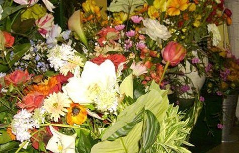 Fiori in esposizione