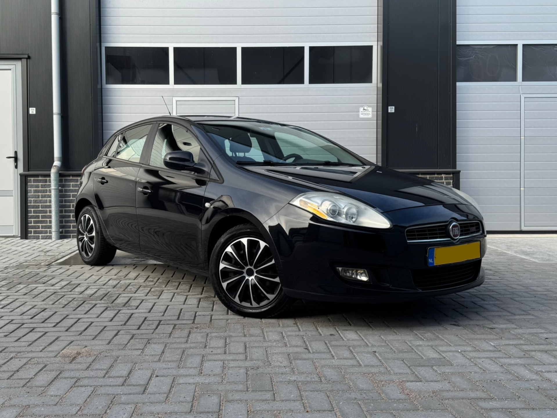 Fiat Bravo Zwart Detailing, Polijsten, Poetsbeurt, Wasbeurt, Reiniging