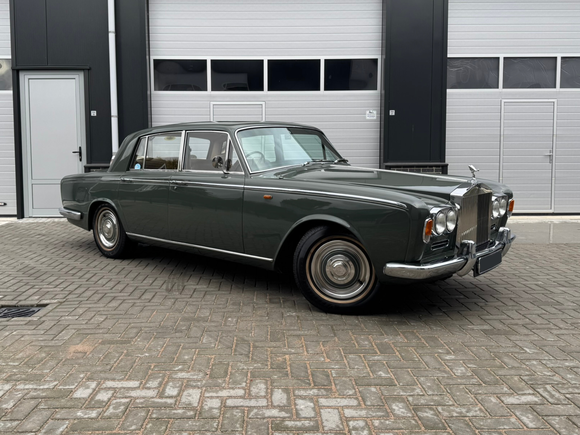 Rolls-Royce Silver Shadow Groen Detailing, Wasbeurt, Schoonmaakbeurt, Poetsen, Reiniging