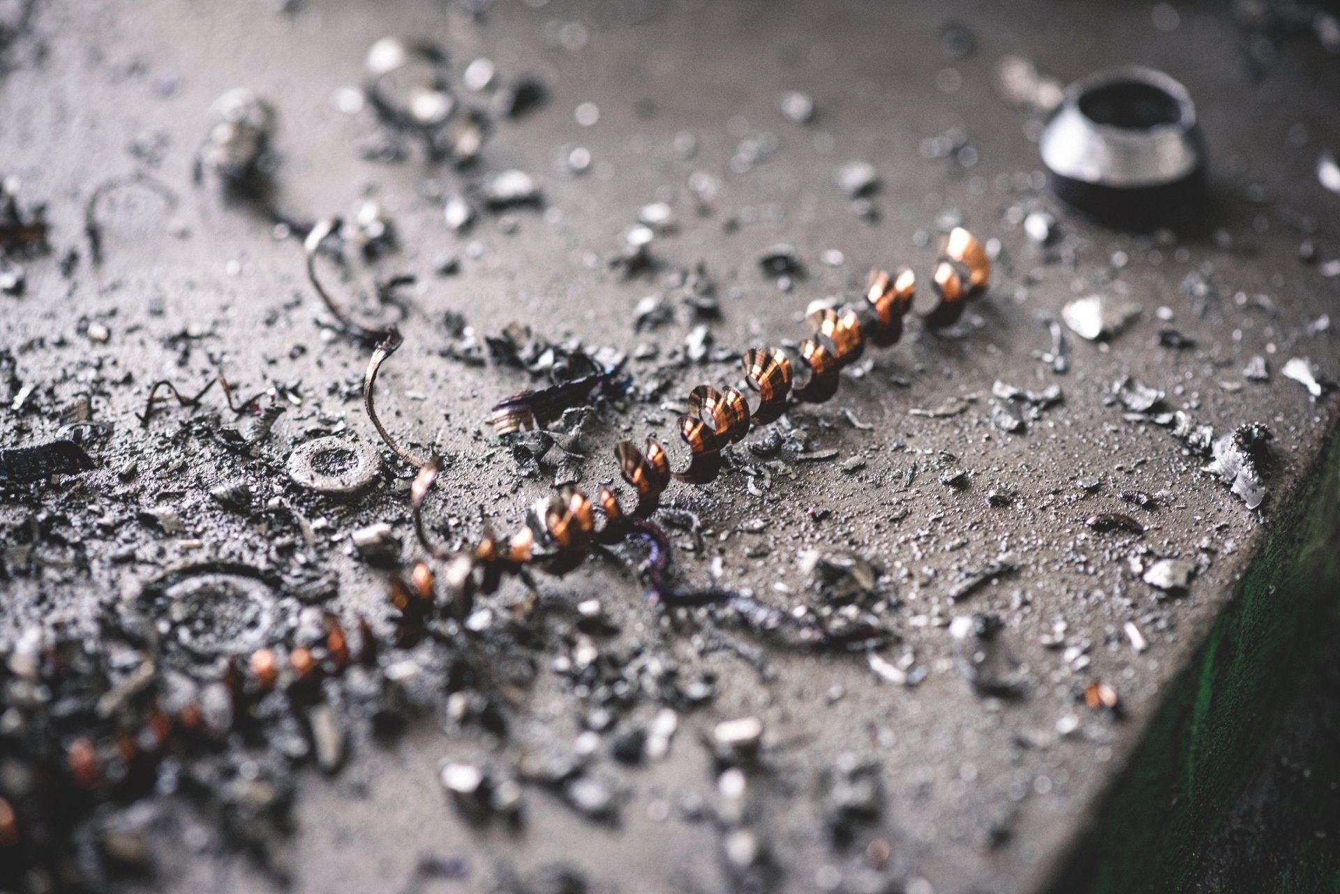 Steel Shavings — Bossier City, LA — Little Joe’s Welding & Sons Inc