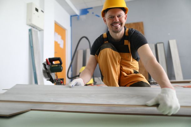 Smiling Worker | Cleveland, OH | WCCV Flooring Design Center