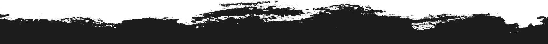 Abstract black-and-white brush stroke banner with a dark gray horizontal bar on white background
