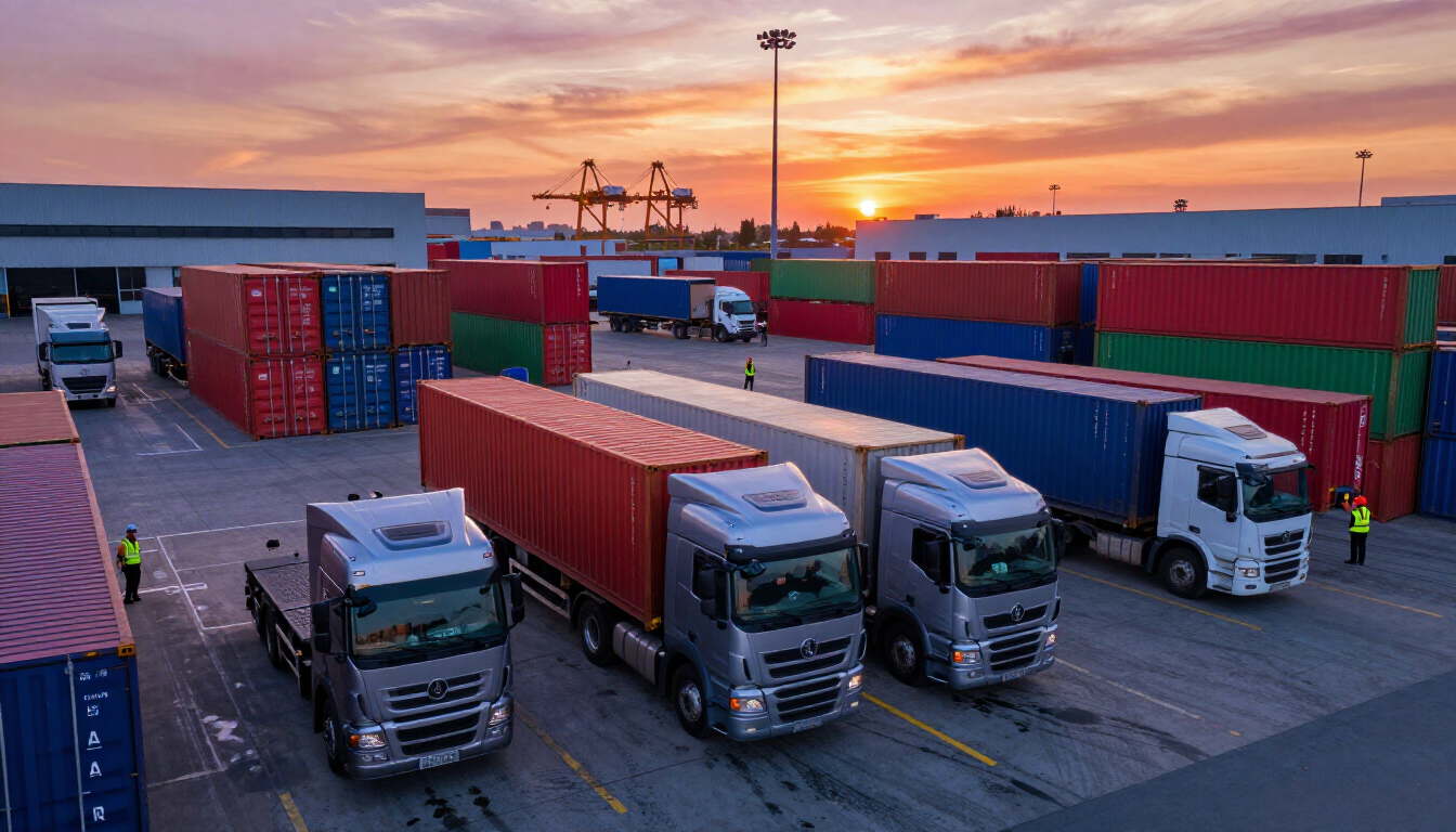 Logistique et transport am	ricain