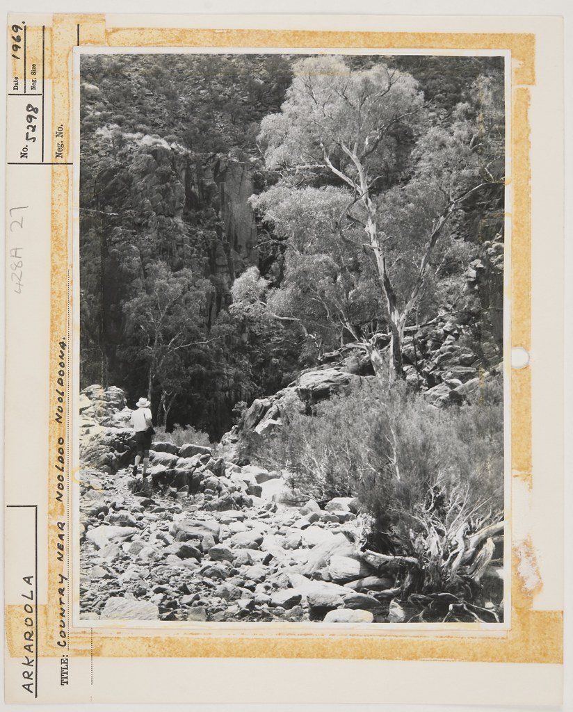 Flinders Ranges Arkaroola history- creek