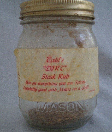 Todd's Dirt Seasoning - start up mason jar image