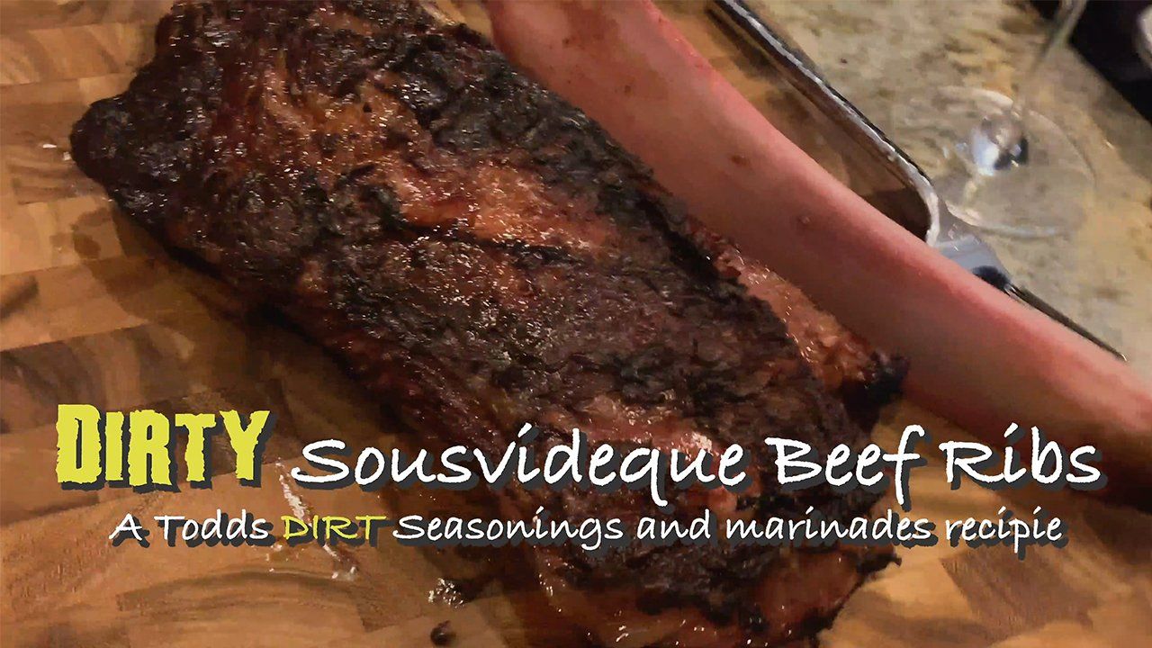 Dirty Sousvideque Beef Ribs