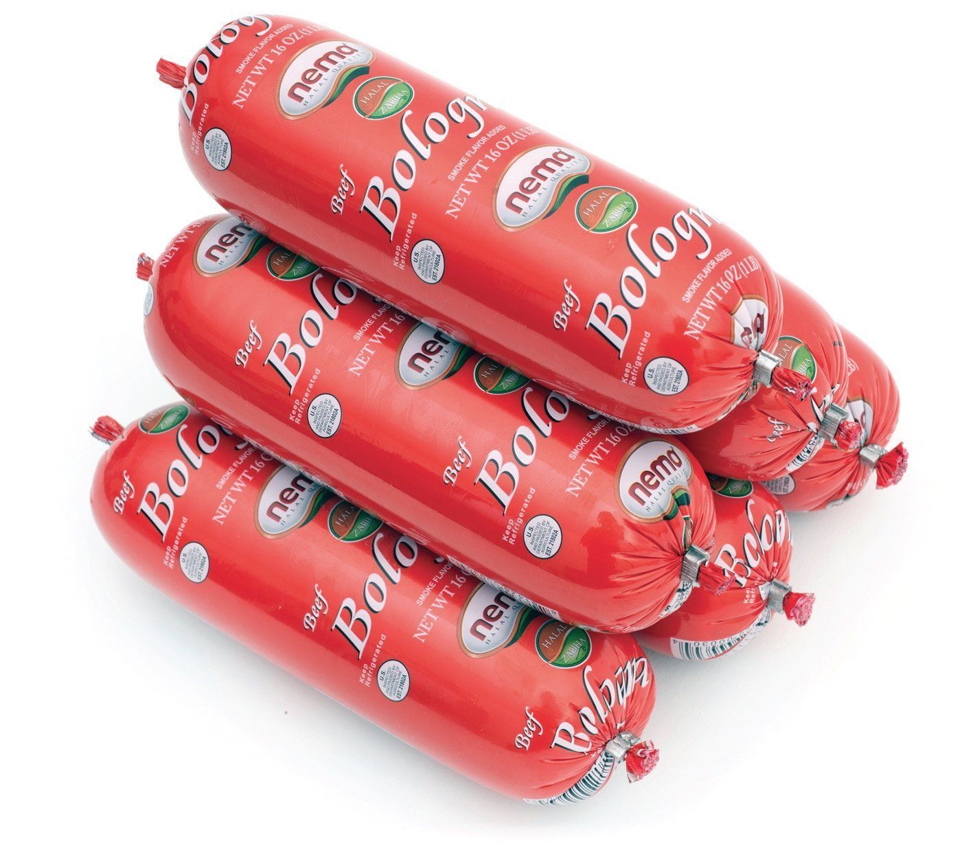 NEMA Beef Bologna, 1lb, Italian Deli