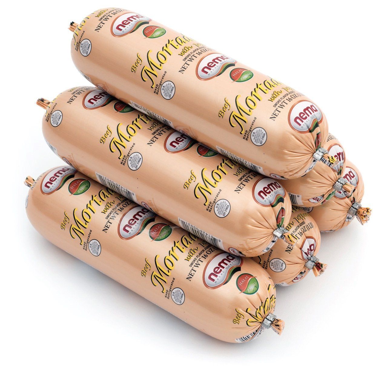 NEMA Mortadella Peppercorn, 450g, Italian Deli,