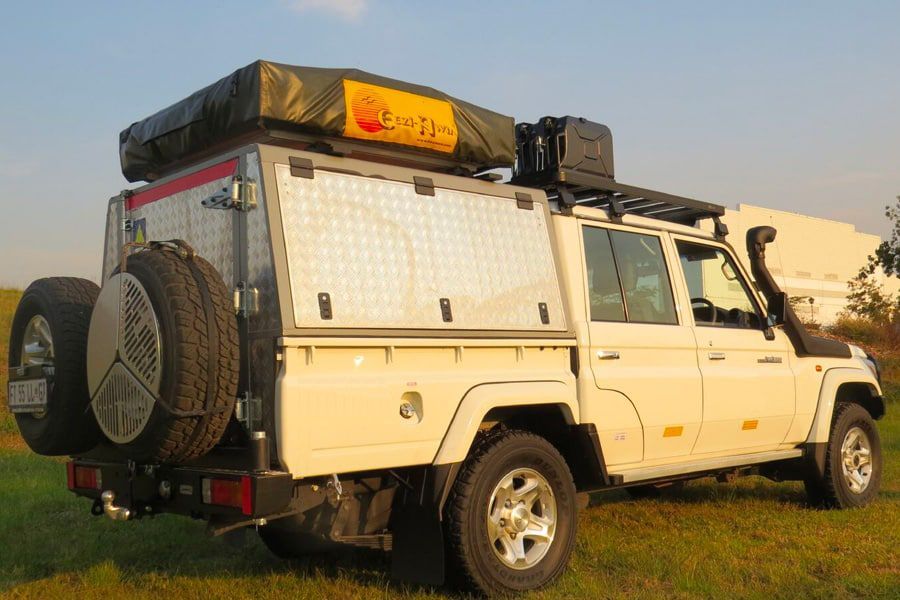 Image of a Toyota Land Cruiser Double Cab 79 series 4wd Camper