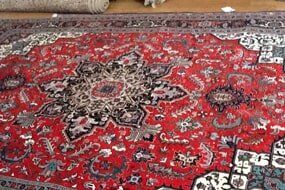 Red Oriental Carpet — Oriental Rugs in Del Mar, CA