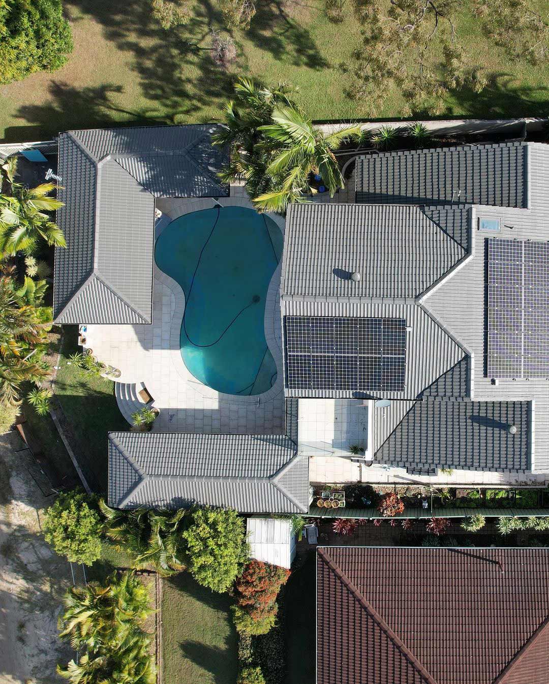 Cleaning, Repairing, Repainting the Roof and Pool — Roofers in Bonogin QLD