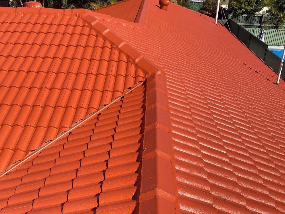 Roof restoration achieved using the Shieldcoat three coat system  — Roofers in Bonogin QLD