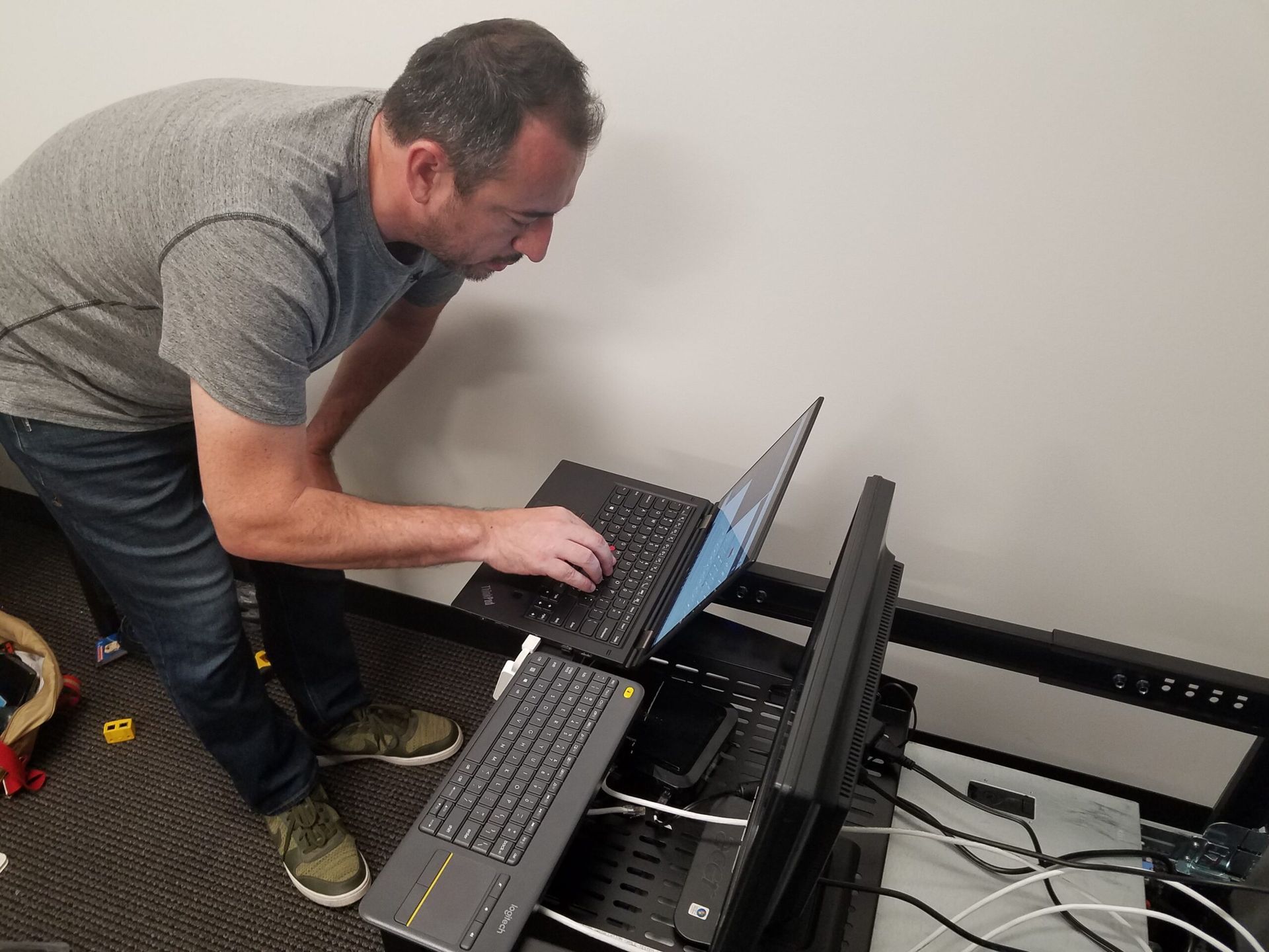 Man Using Laptop — Glendale, CA — Integrity Accounting Solutions