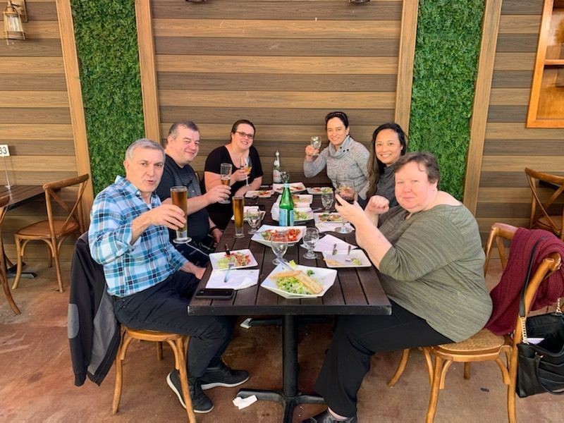 Staff Eating At A Restaurant — Glendale, CA — Integrity Accounting Solutions