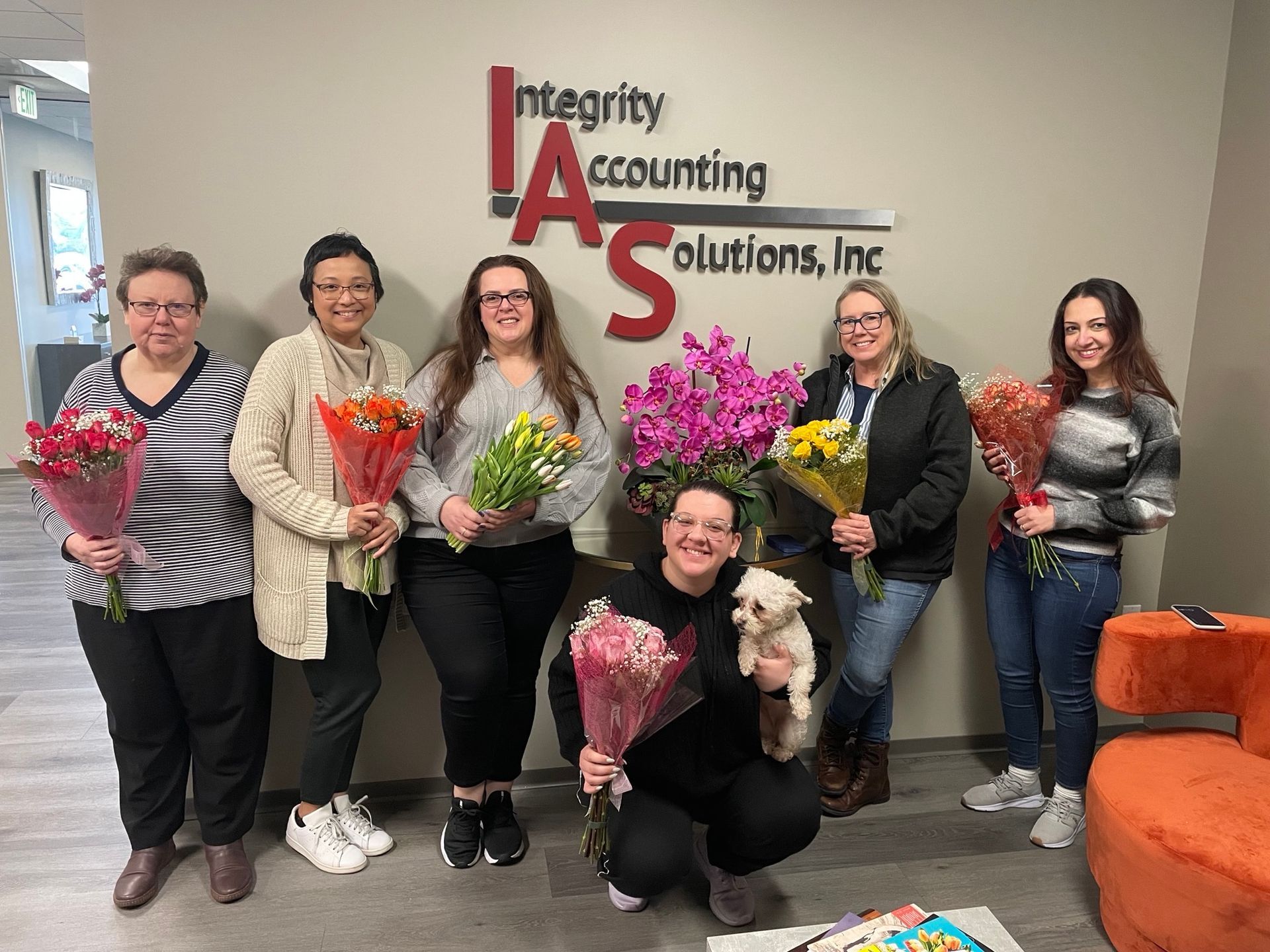 Coworkers Selfie — Glendale, CA — Integrity Accounting Solutions