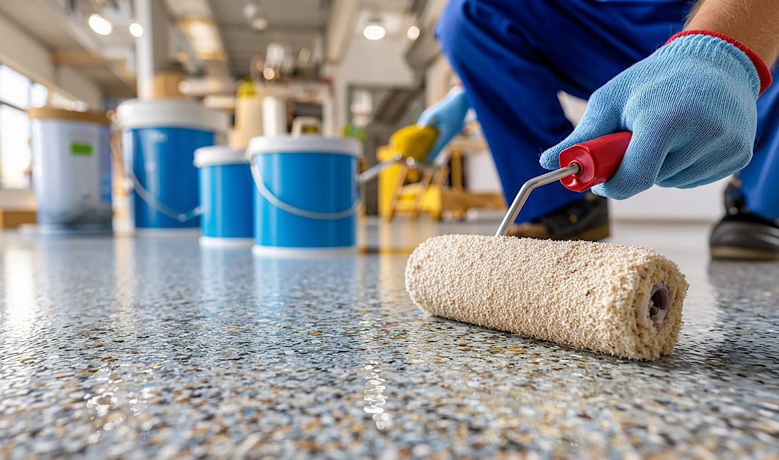 Get a jumpstart on your fall renovation projects and schedule your concrete coating projects for your commercial workspace in Colorado today!