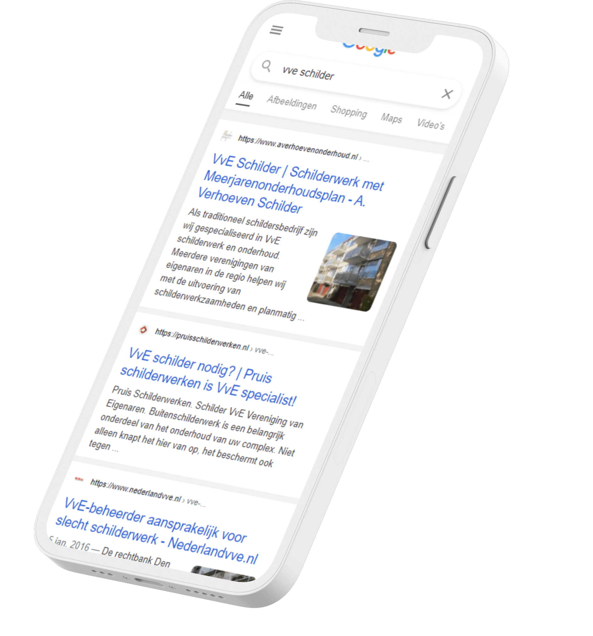 Hoog in Google