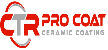 A logo for a company called ctr pro coat ceramic coating
