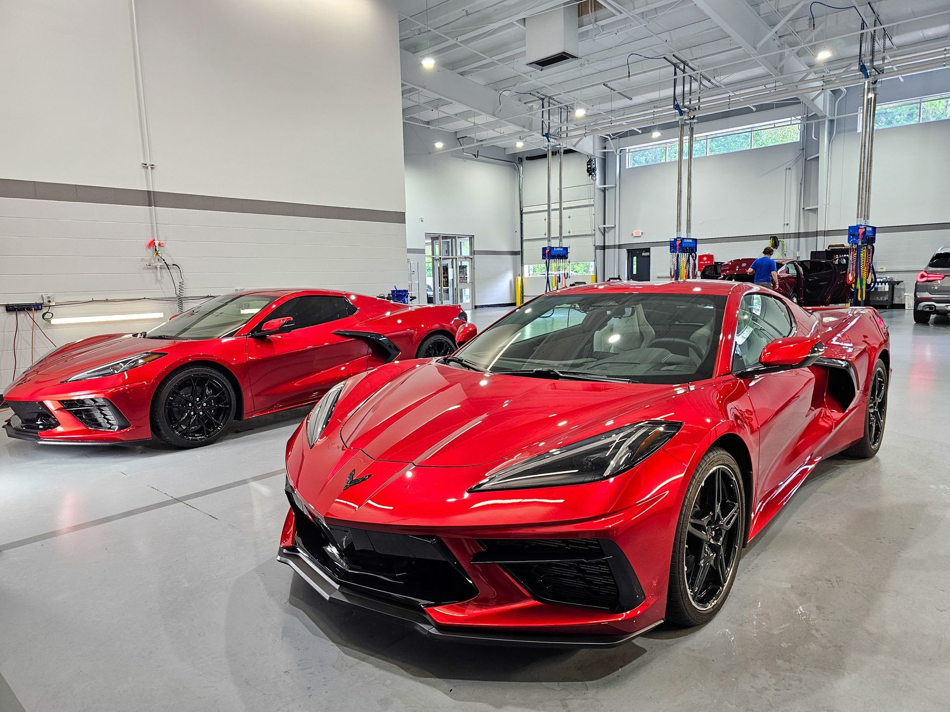 chevy c8 red mist metallic