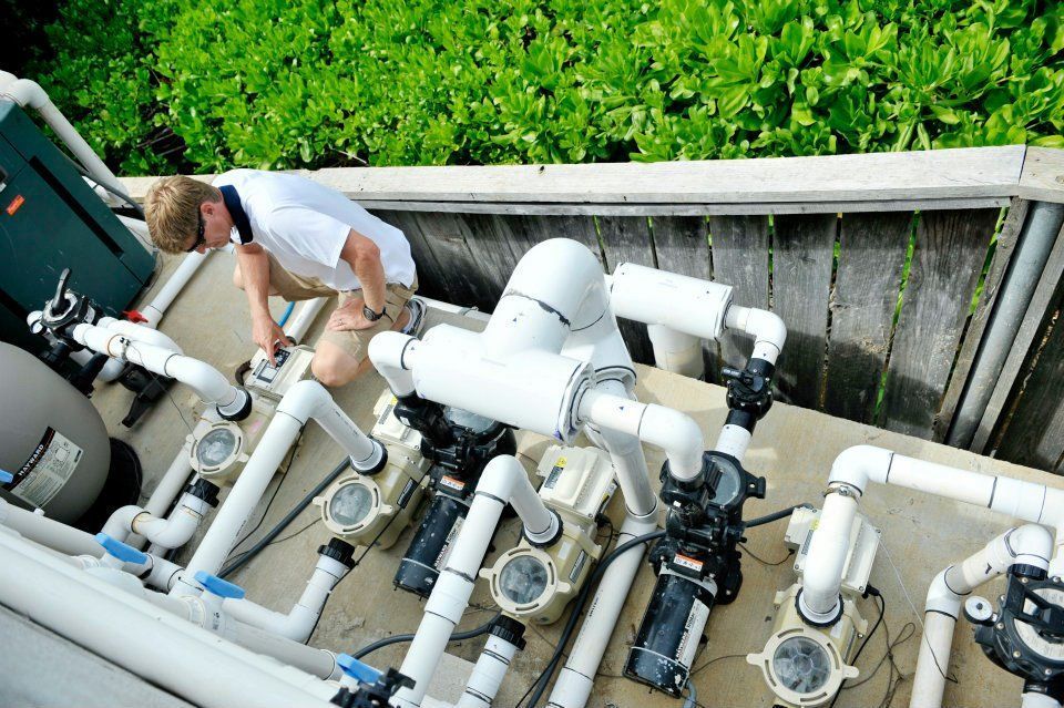 Fixing Pool Equipment — Honolulu, HI — Infinity Pools Hawaii LLC