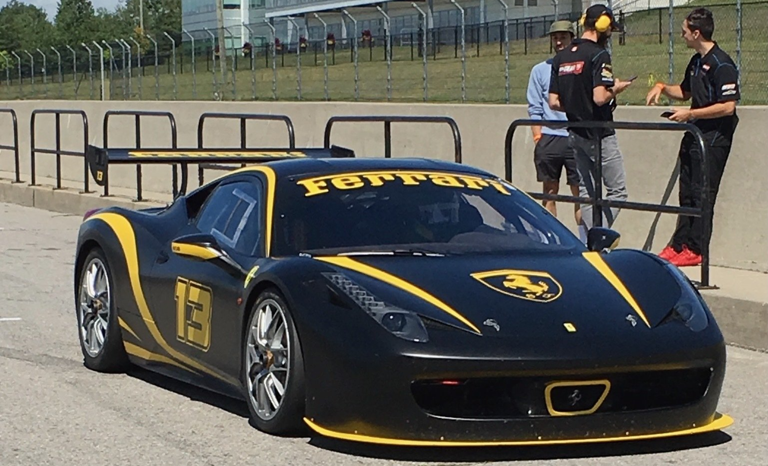 Ferrari at 6th Gear Track Day