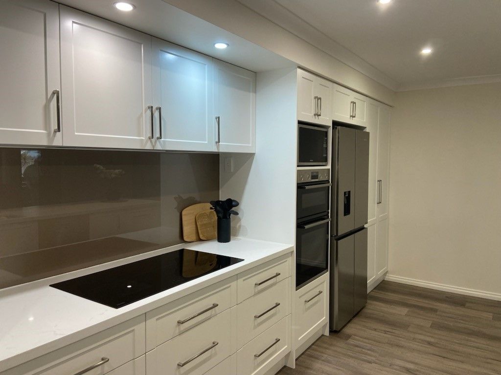 White Kitchen Cabinets — Mandurah, WA — Mr Kitchens and Cabinets