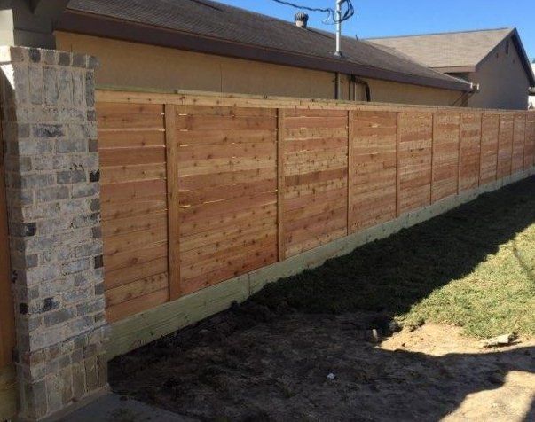 Houston Texas Wooden Fence