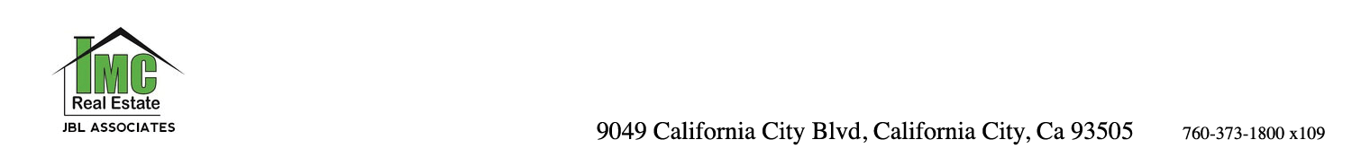 California City Rosamond Mojave Tehachapi Property Management