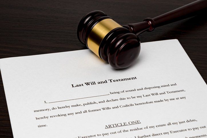 Last Will and Testament with Gavel — Newark, CA — Daniel Kisner Law