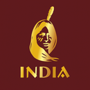 Un logotipo de la India muestra a un nativo americano con una pluma en la cabeza.