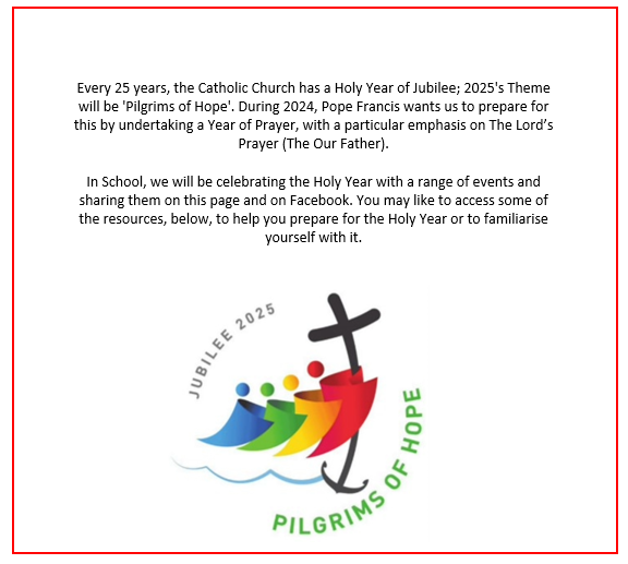 Jubilee 2025 Pilgrims of Hope