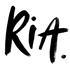 Ria logo Ria bildmarke