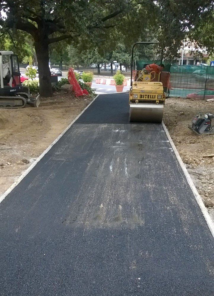 realizzazione asfalto