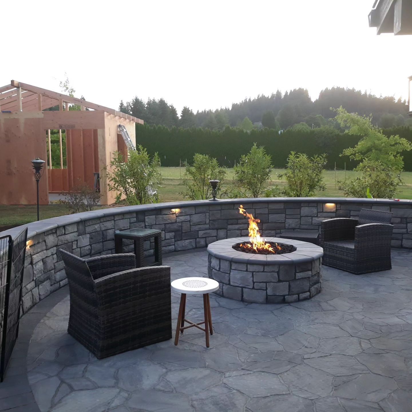 Firepit — Vancouver, WA — MR “G” Landscaping LLC