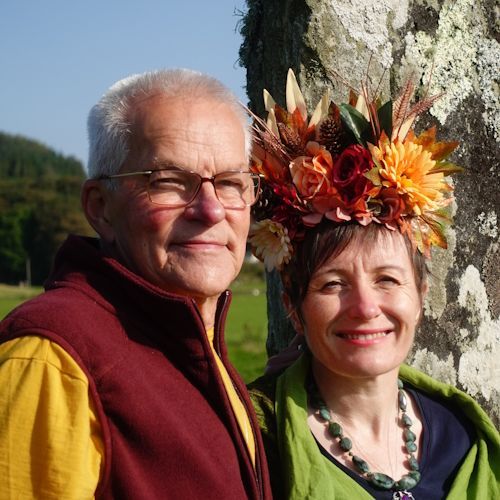 Alphedia & Auraengus at sacred stones