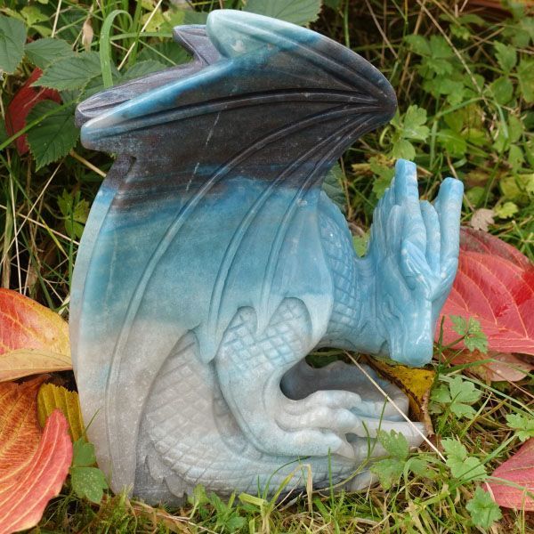 Ason Dragon Crystal Skull Healing