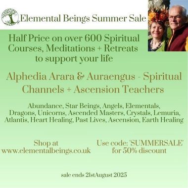 Elemental Beings 50% off Summer Sale