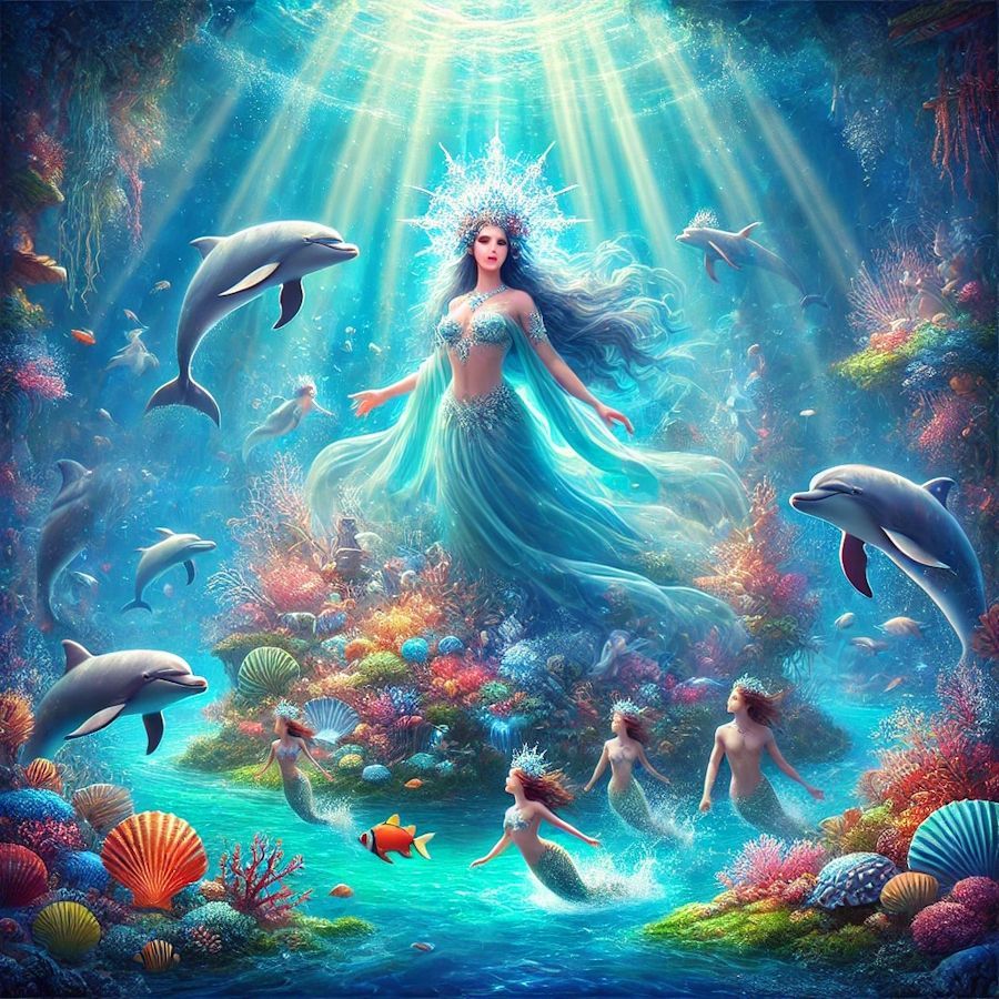 Goddess Atlantis of the Seas