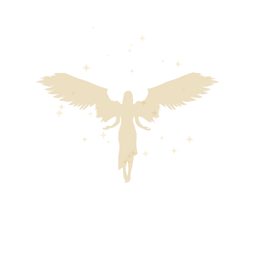 Gold Angel & Stars