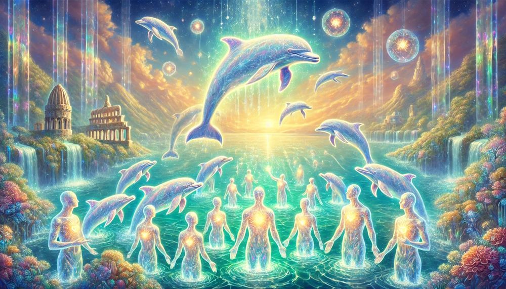 Lemuria with Dolphins Lemuria with Dolphins