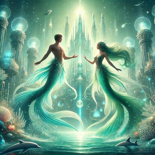 Male and Female Mer People Male and Female Mer People