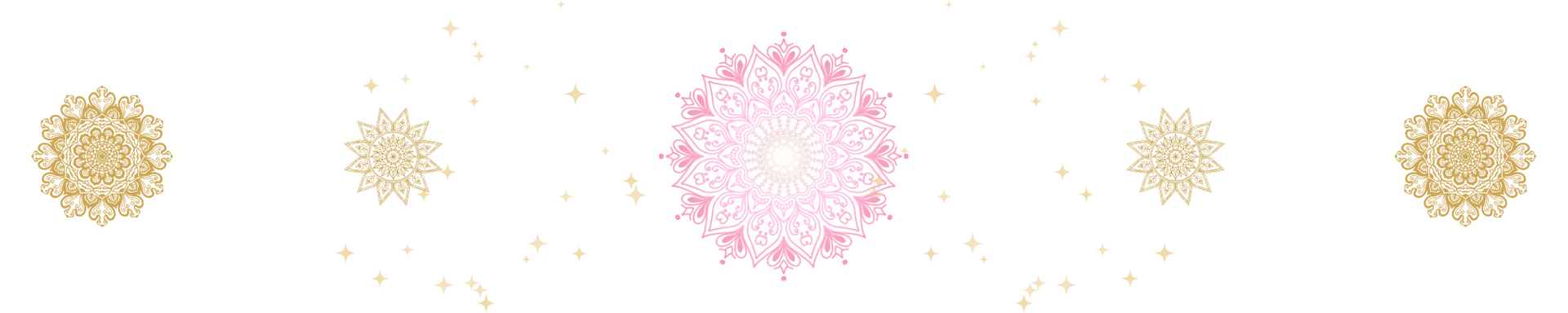 Pink & Gold Mandalas