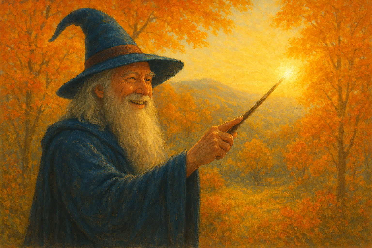 Merlin Vortex Healing Golden Light