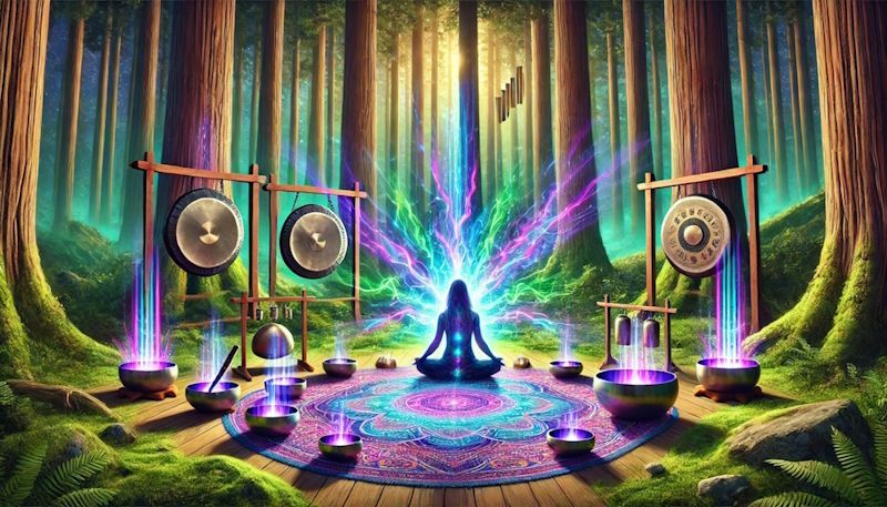 Sound Healing in Woodland