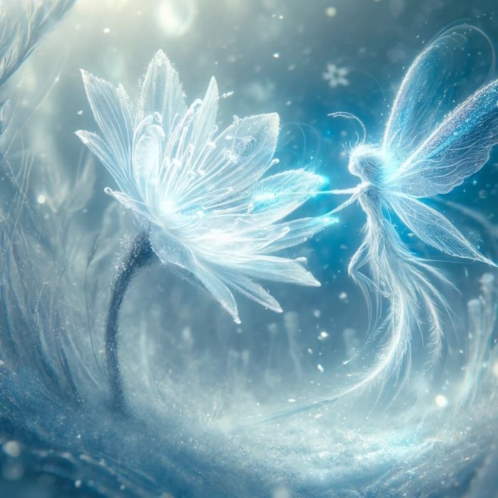 Spirulites with flower