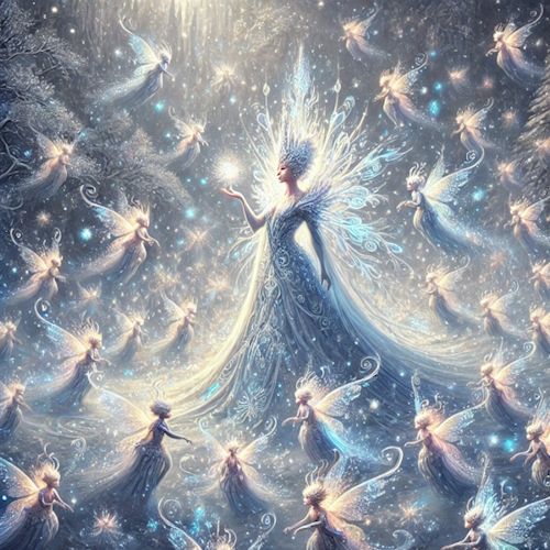 Spirulites with Snow Queen