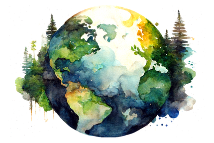 Earth Watercolour