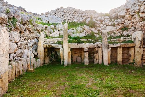 Ggantija Temple on Gozo, Malta