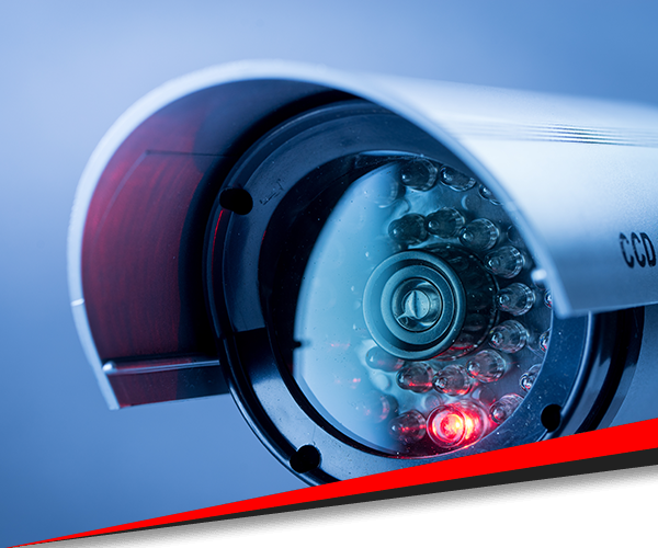 a CCTV camera close-up